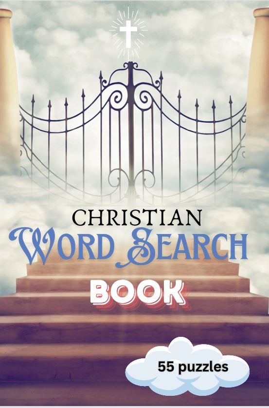 Christian Word Search Puzzle Book: Puzzles that help reinforce scripture and spiritual vocabulary | 6x9 Inches, 110 Pages | 50+ ... Gift for Vacations, Holidays, and Free Times cover